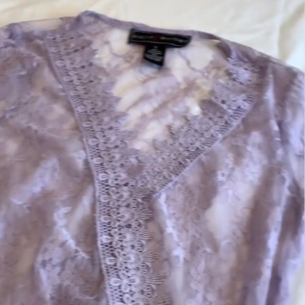 Purple blouse